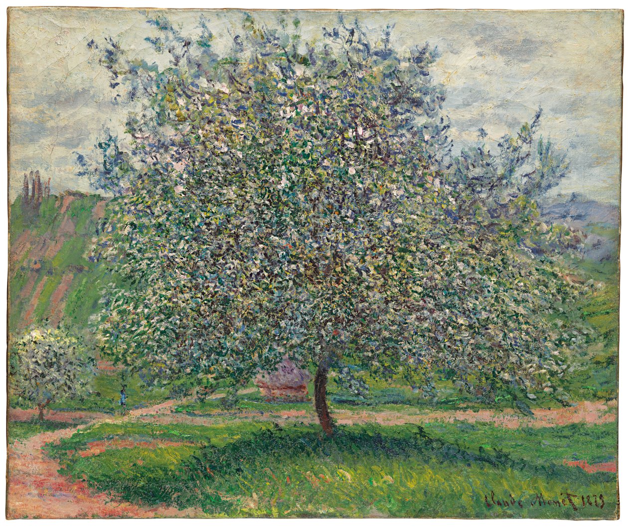 Il melo, 1879 da Claude Monet