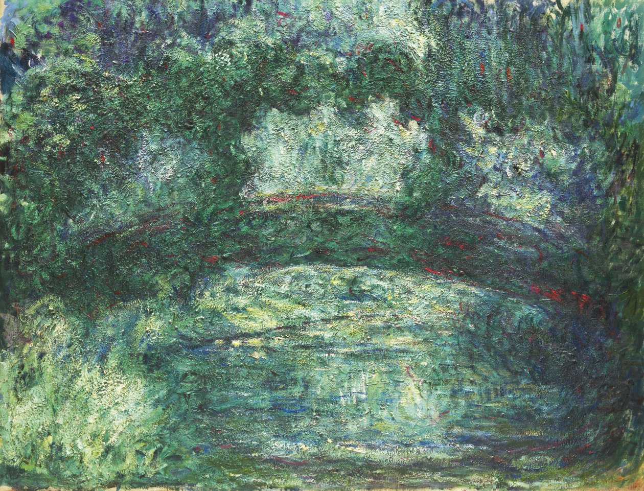 Il Ponte Giapponese, 1918-1924 da Claude Monet