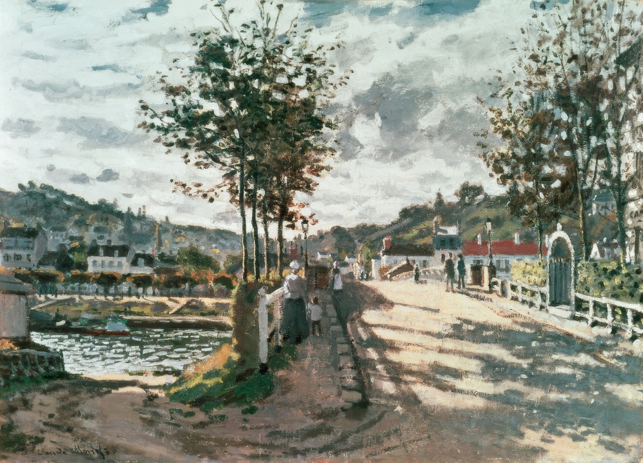 Il ponte di Bougival da Claude Monet