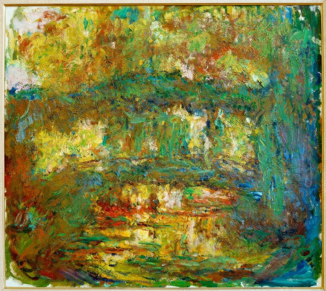 Il ponte giapponese da Claude Monet