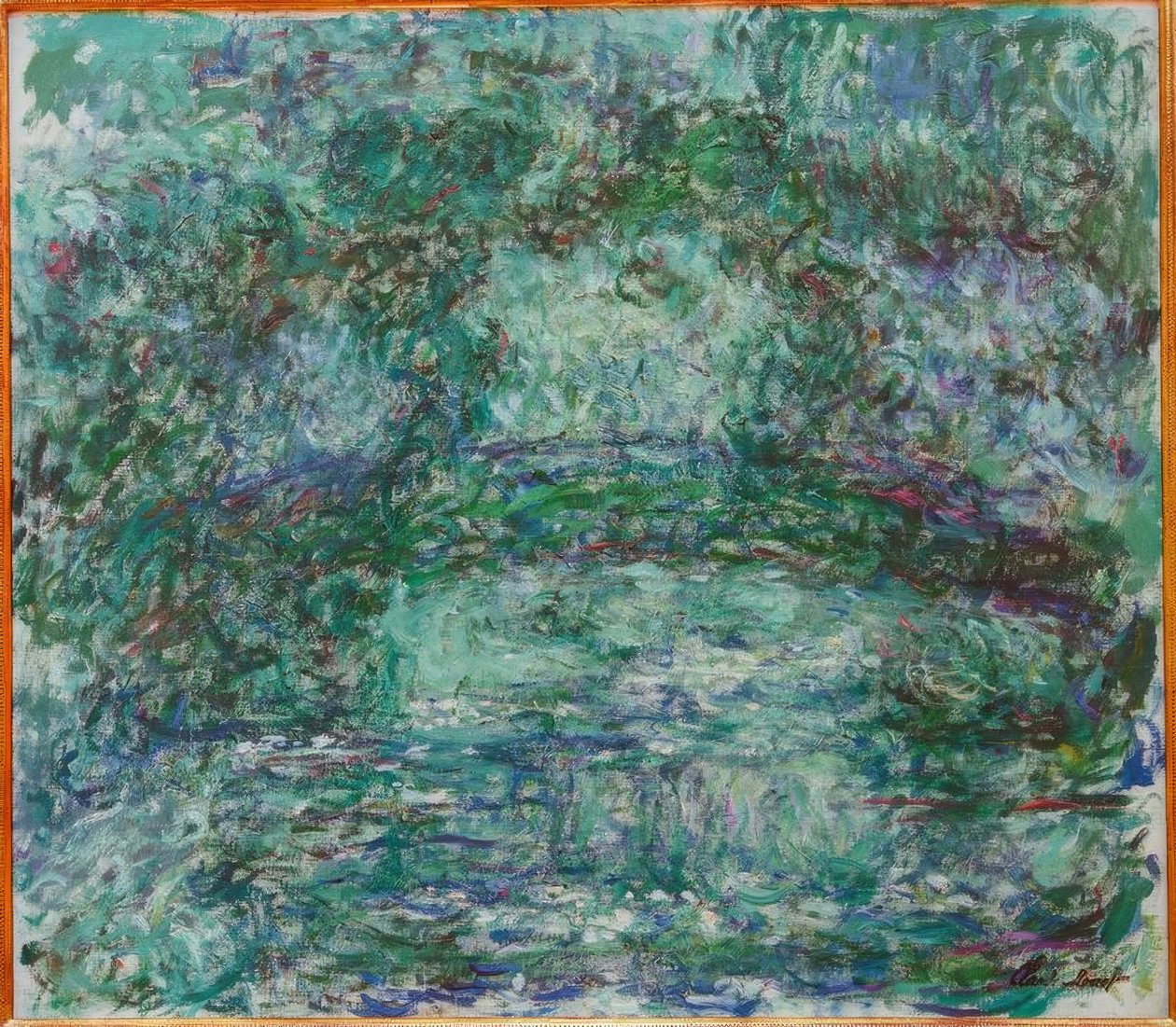 Il ponte giapponese da Claude Monet