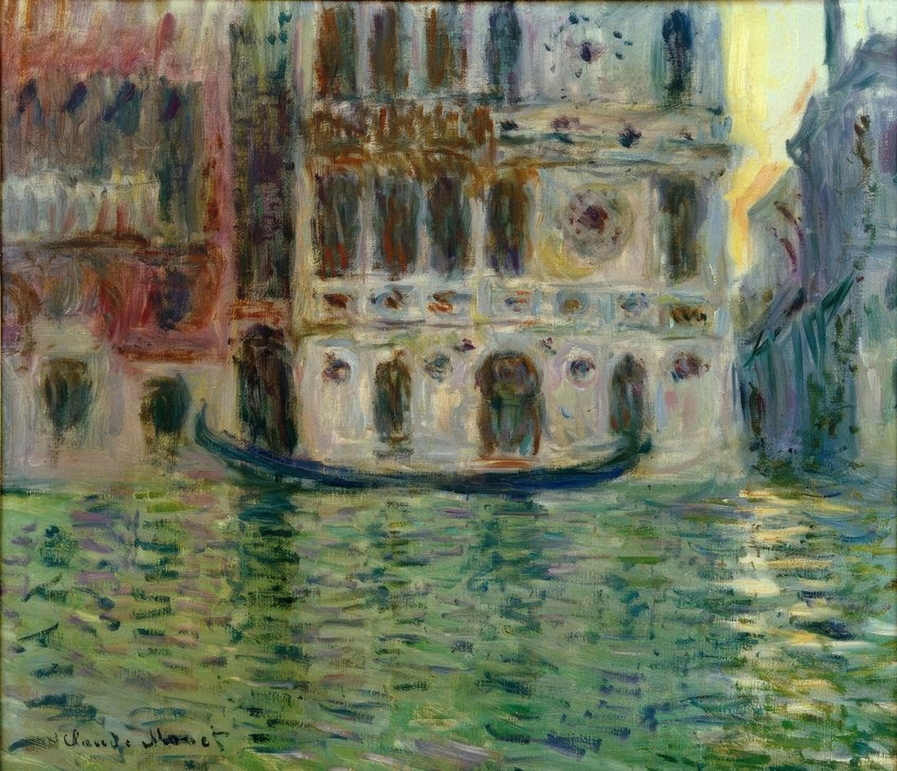 Il palazzo Dario da Claude Monet