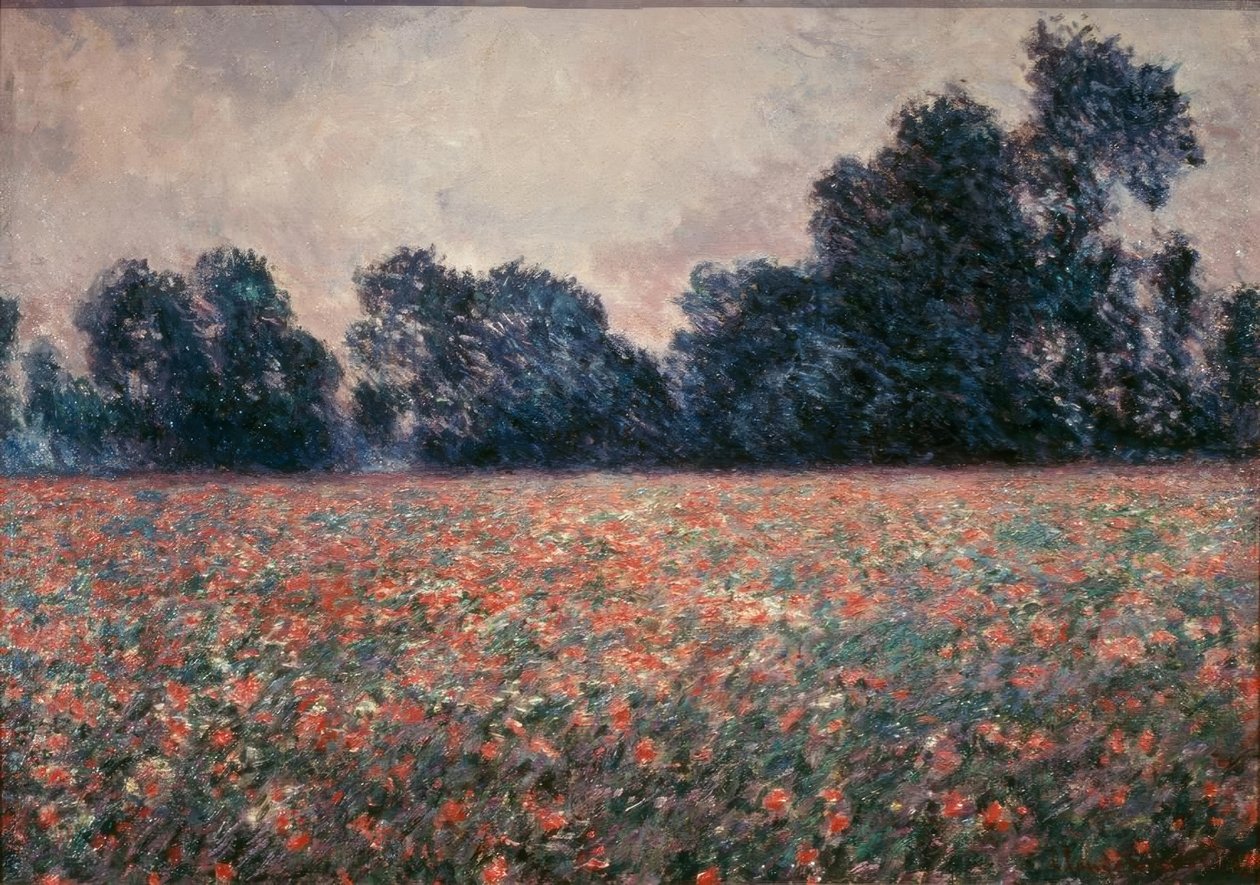 I papaveri a Giverny da Claude Monet