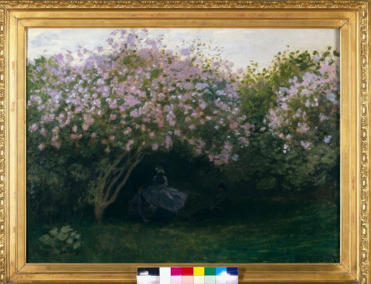 Lillà, tempo grigio da Claude Monet