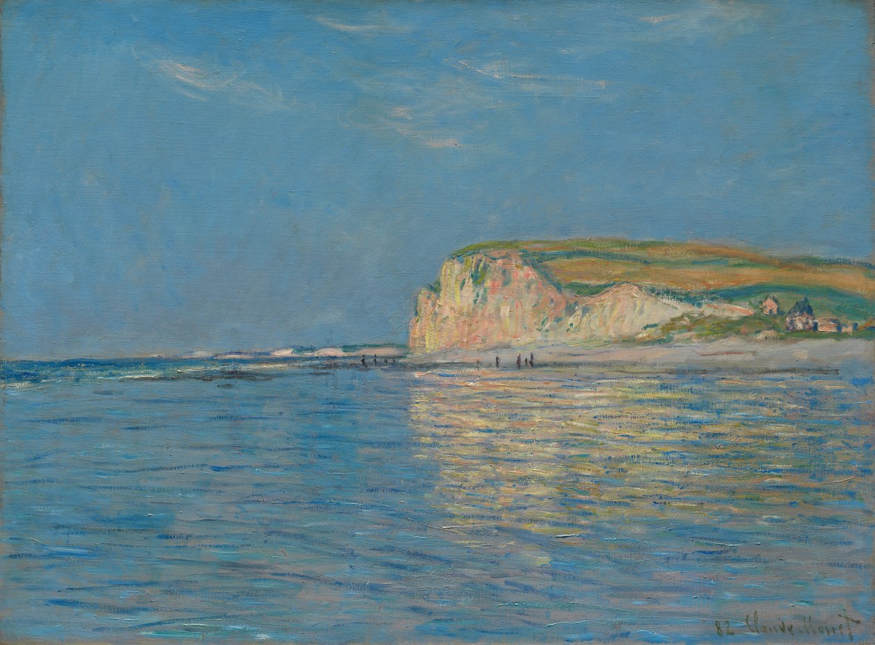 Bassa marea a Pourville, vicino a Dieppe, 1882 da Claude Monet