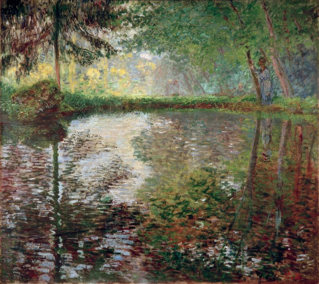 Lo stagno a Montgeron da Claude Monet