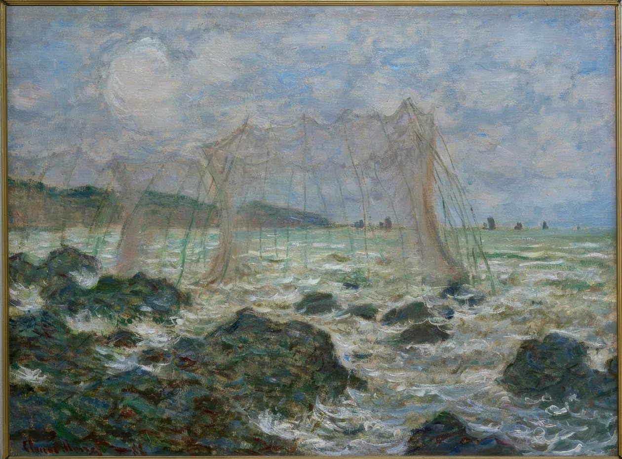 Parco di pesca a Pourville da Claude Monet