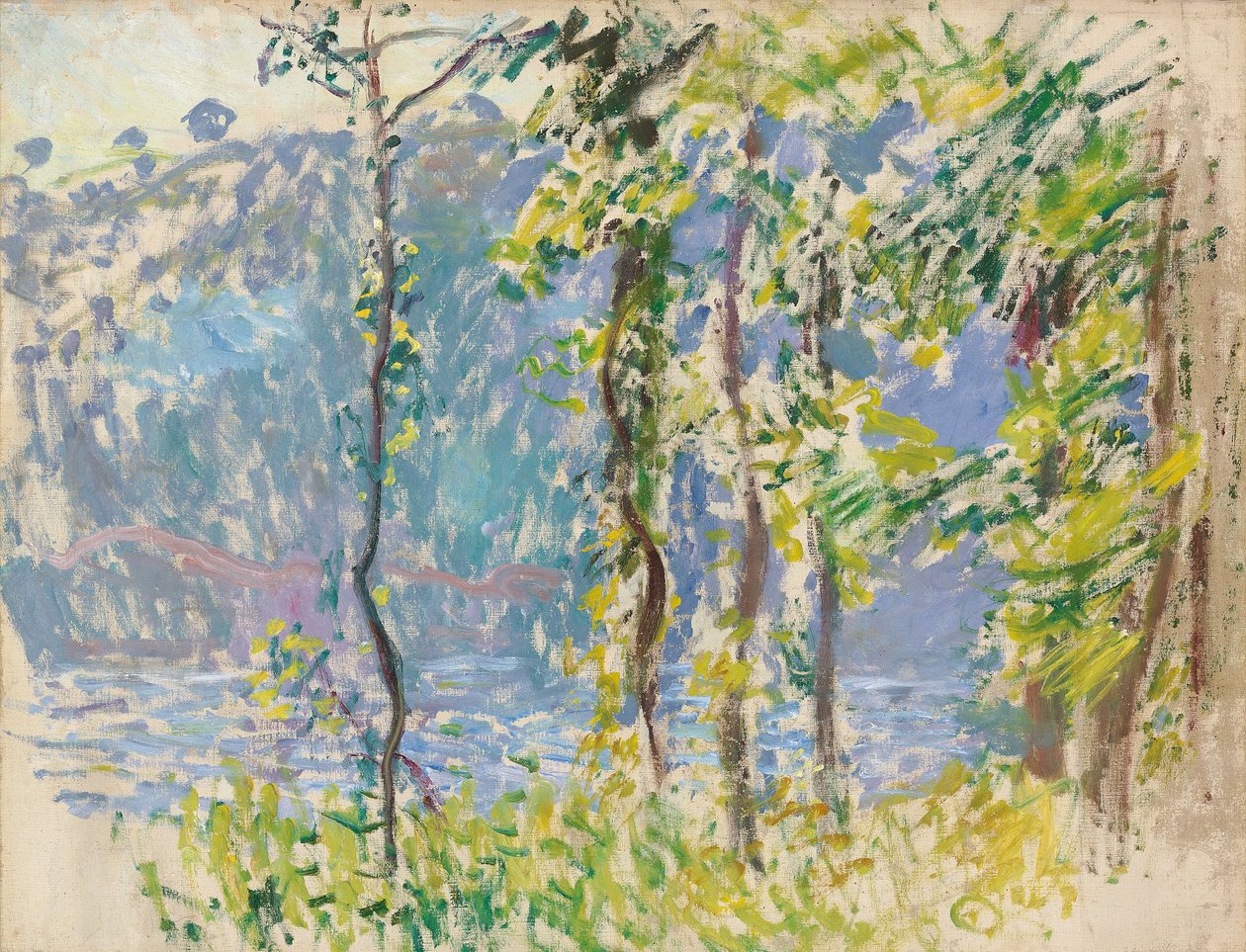 Paesaggio a Villez da Claude Monet