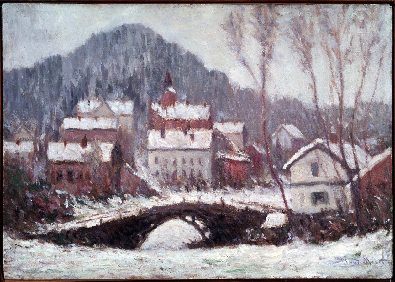 Paesaggio invernale da Claude Monet
