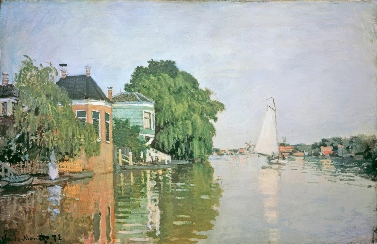 Paesaggio vicino a Zaandam da Claude Monet