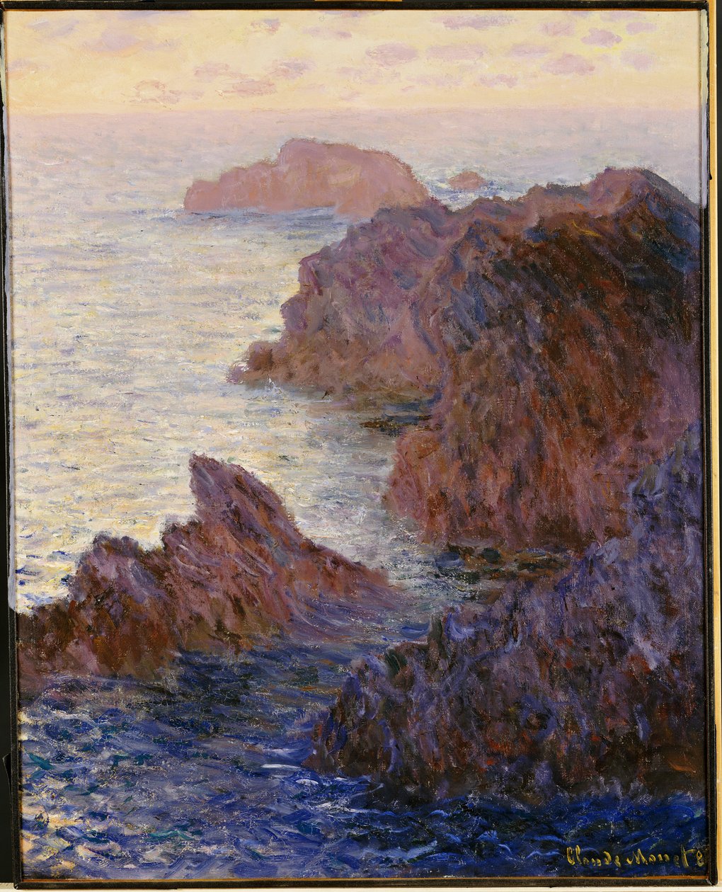 Point de Rochers, Port-Goulphar da Claude Monet