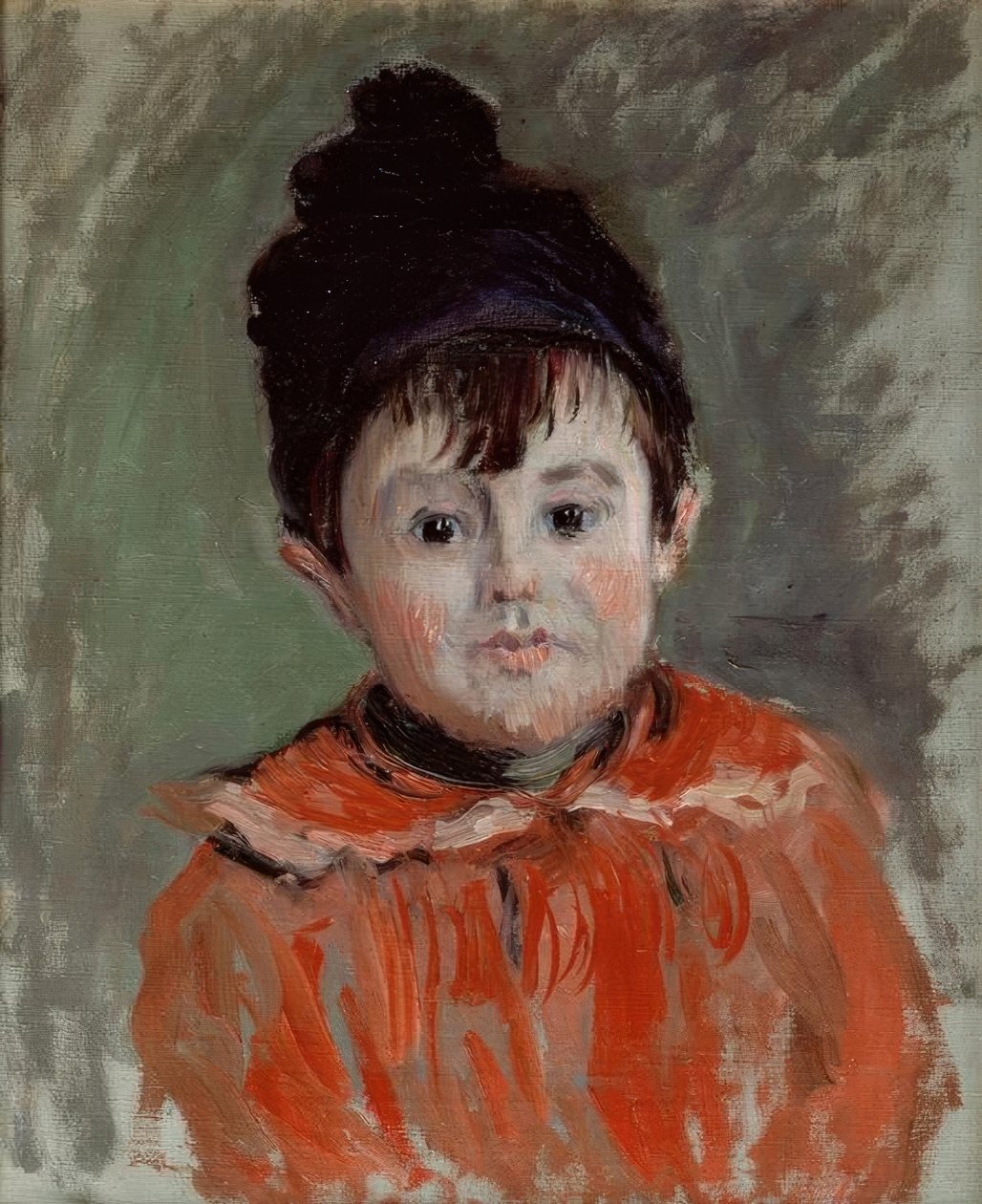 Ritratto di Michel con berretto a pompon da Claude Monet