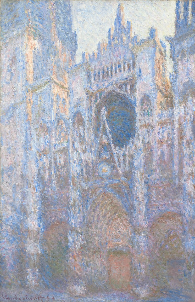 Cattedrale di Rouen, facciata ovest da Claude Monet