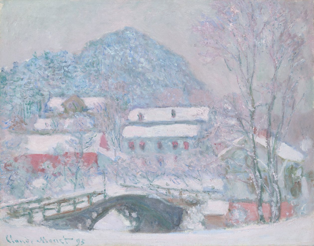 Sandvika, Norvegia da Claude Monet