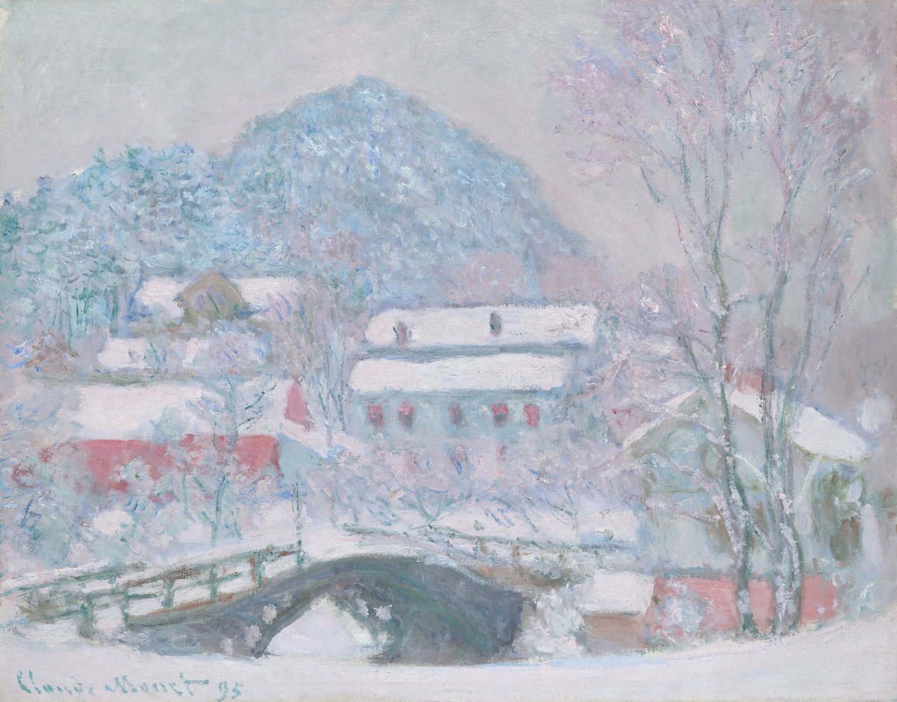 Sandvika, Norvegia da Claude Monet