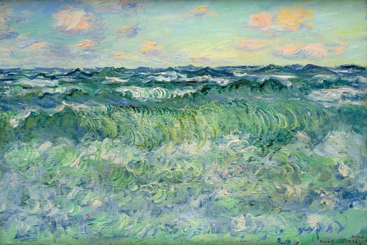 Marina, Pourville da Claude Monet