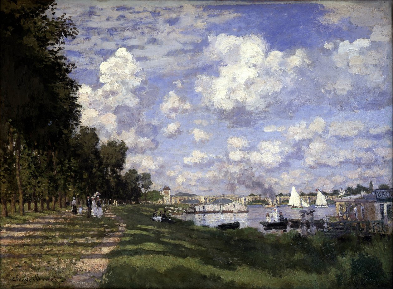 Il bacino di Argenteuil - di Claude Monet da Claude Monet