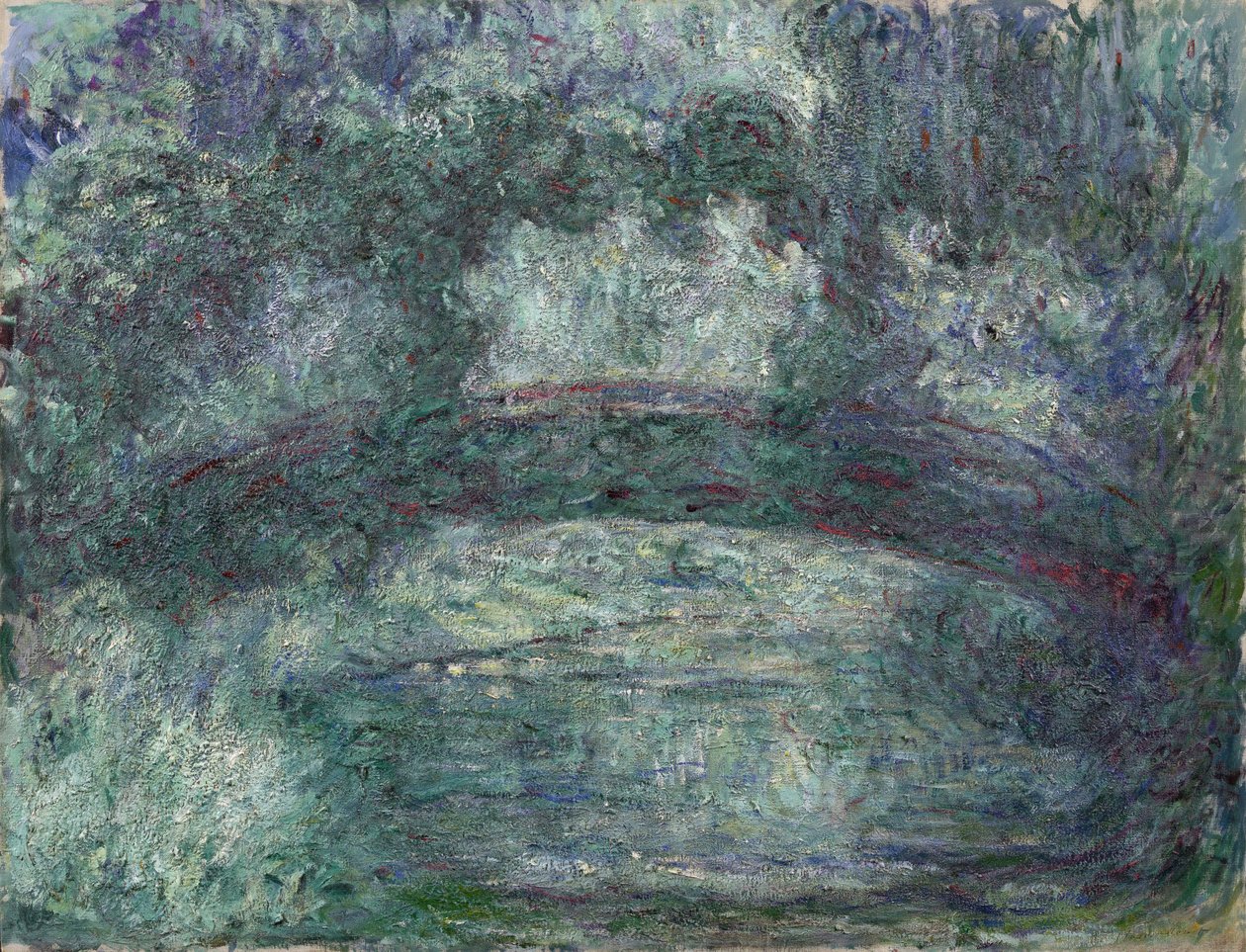 Il ponte giapponese da Claude Monet