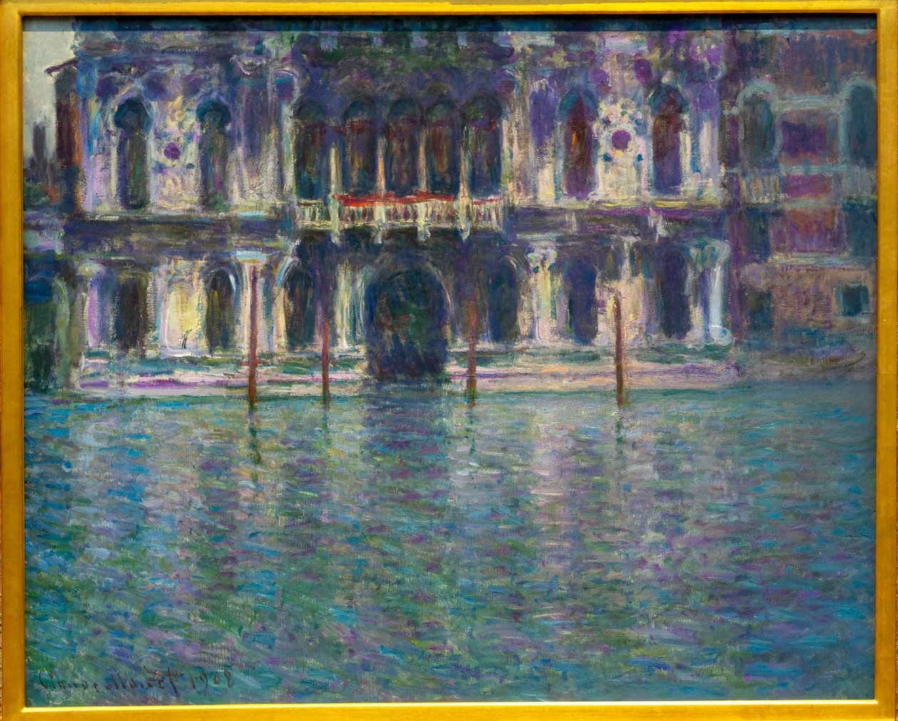 Il Palazzo Contarini da Claude Monet