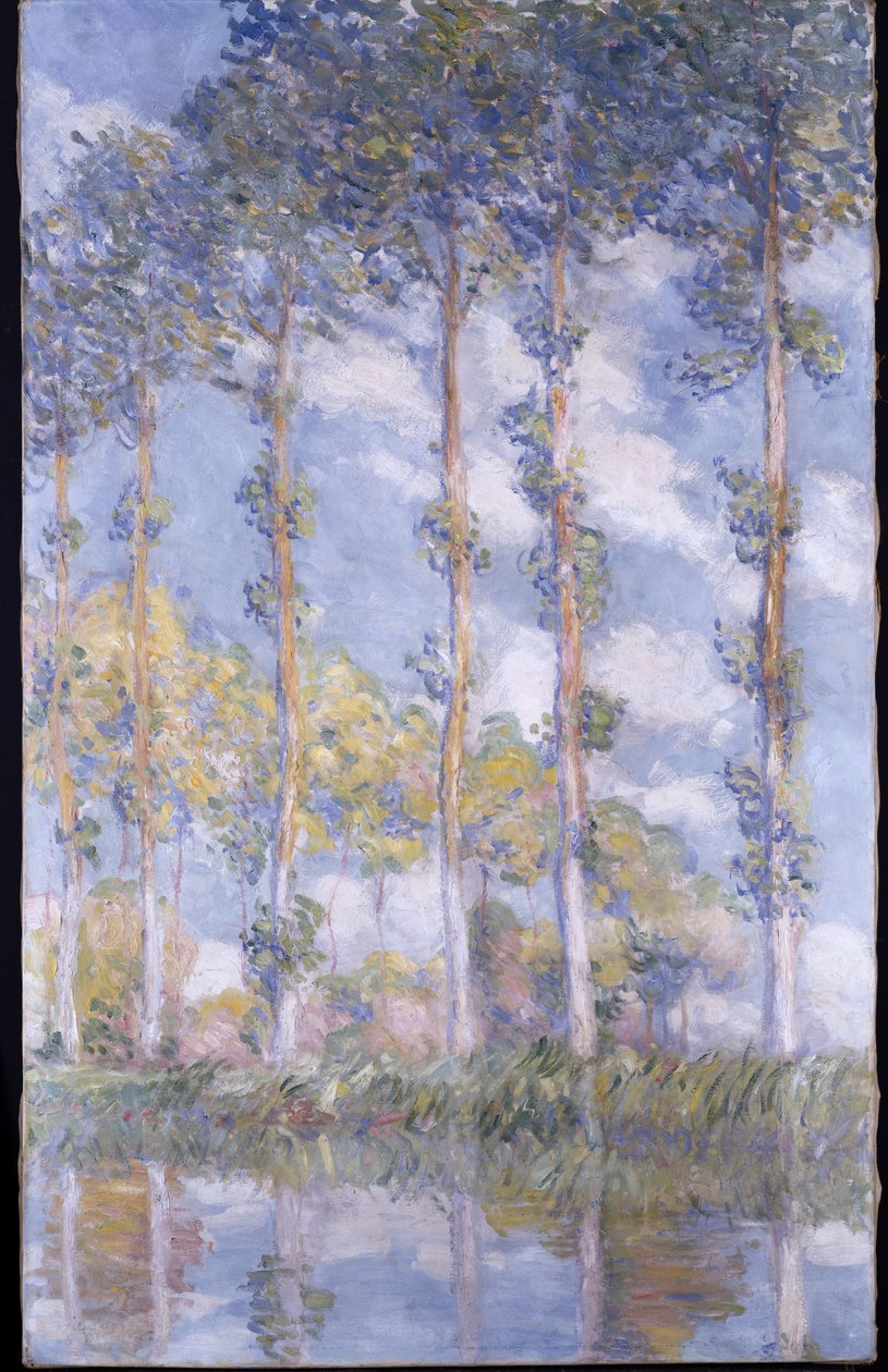 I pioppi da Claude Monet