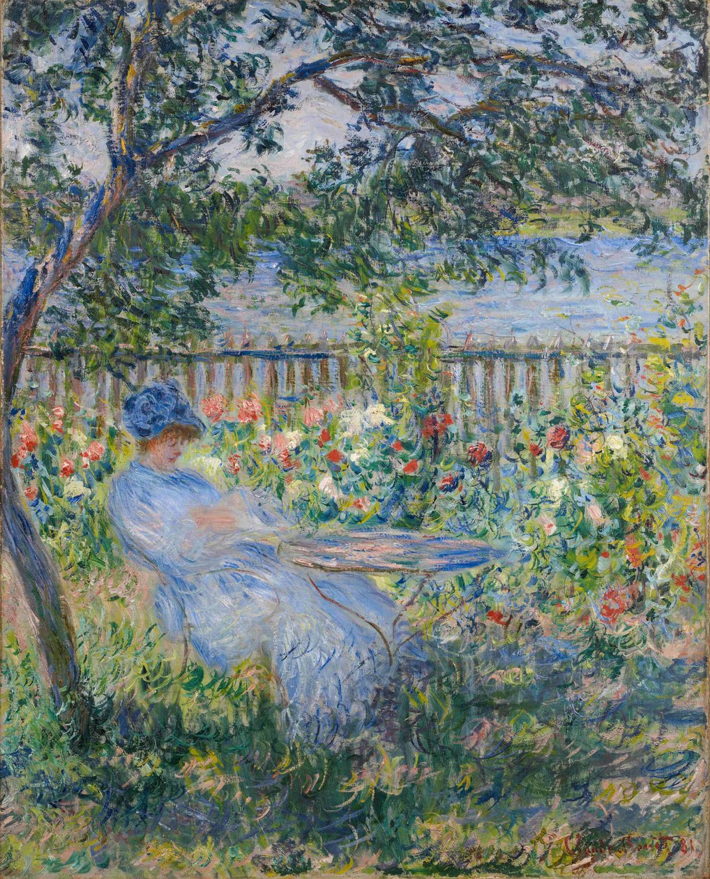La terrazza a Vétheuil da Claude Monet
