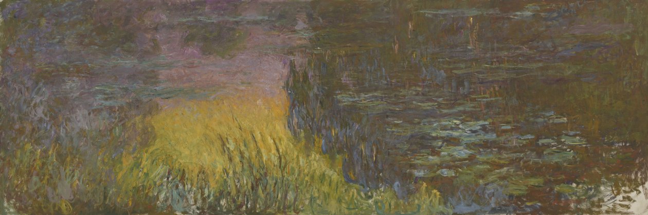 Le ninfee - Sole al tramonto da Claude Monet