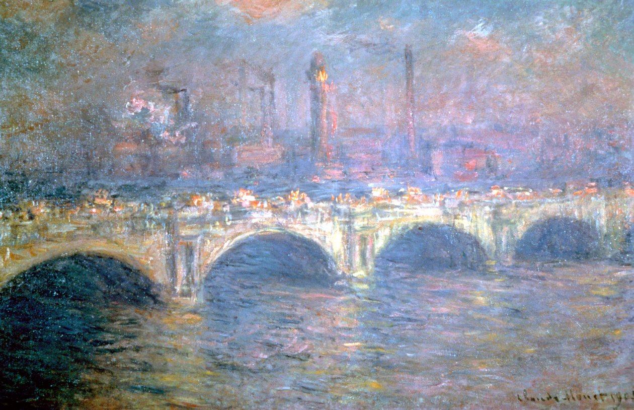 Il ponte di Waterloo, Londra, 1903 da Claude Monet