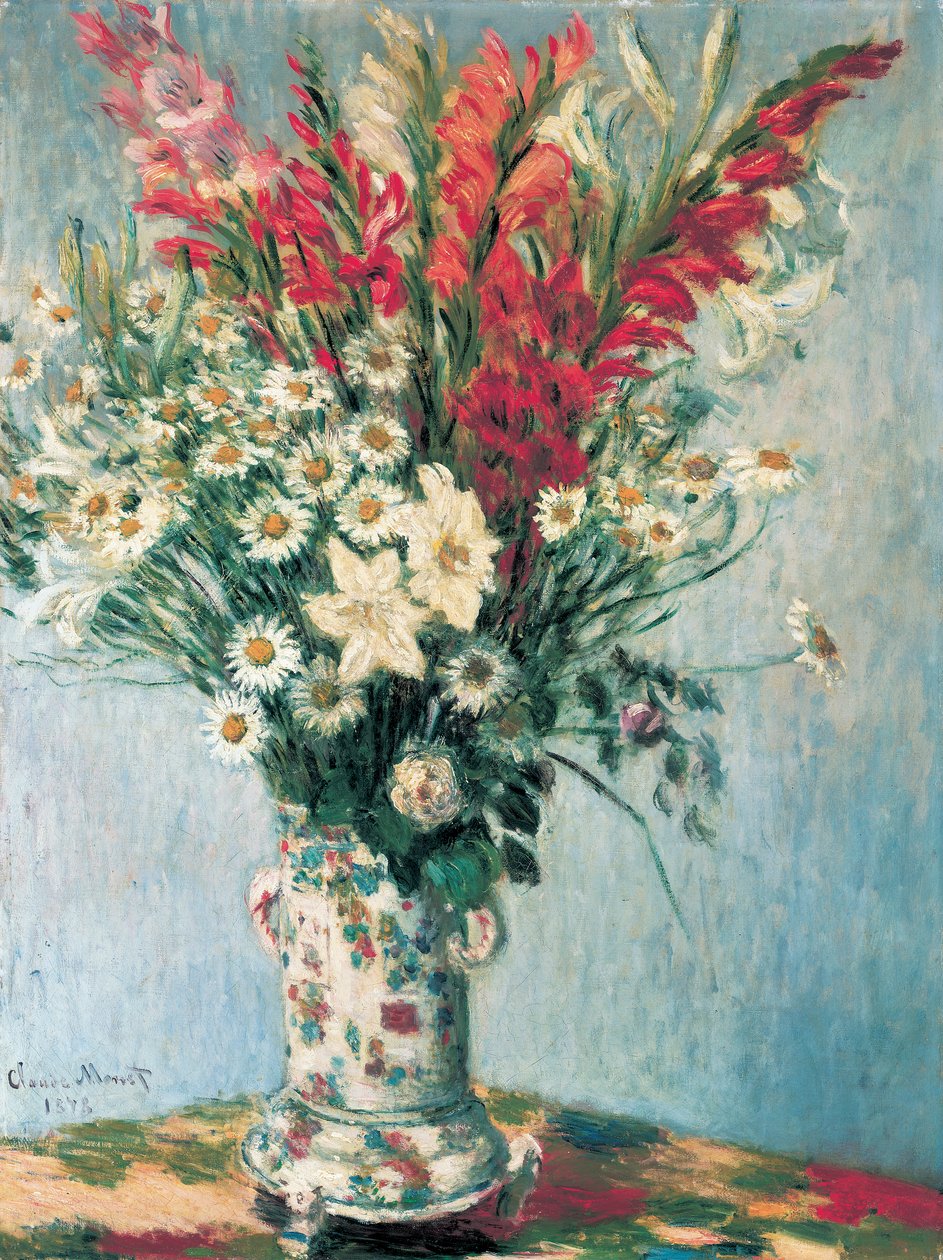 Vaso di fiori, 1878 da Claude Monet