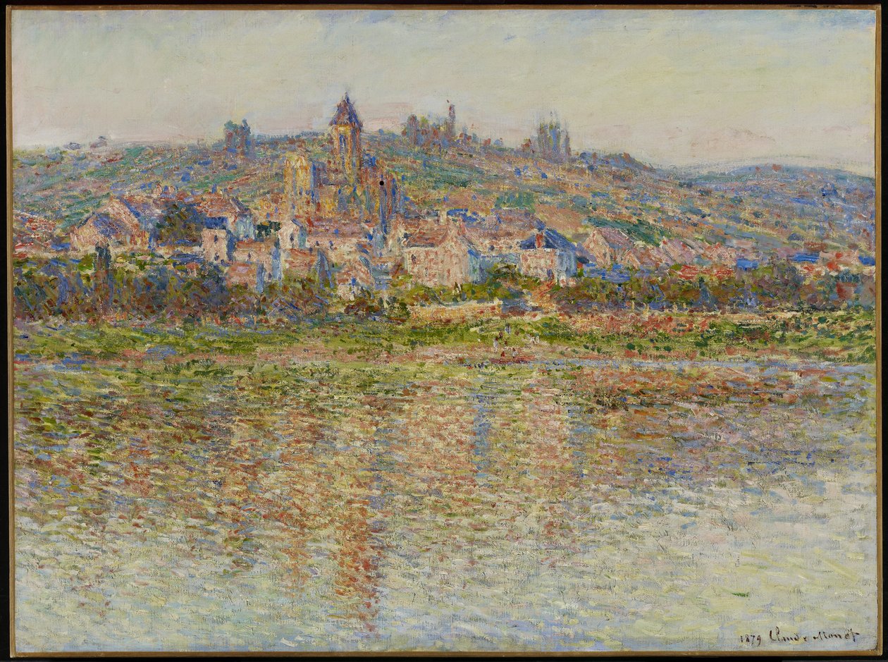 Vetheuil in estate da Claude Monet