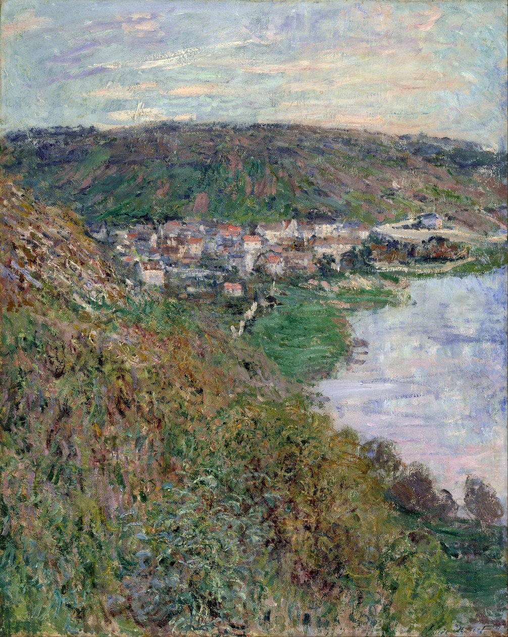 Veduta di Vétheuil da Claude Monet