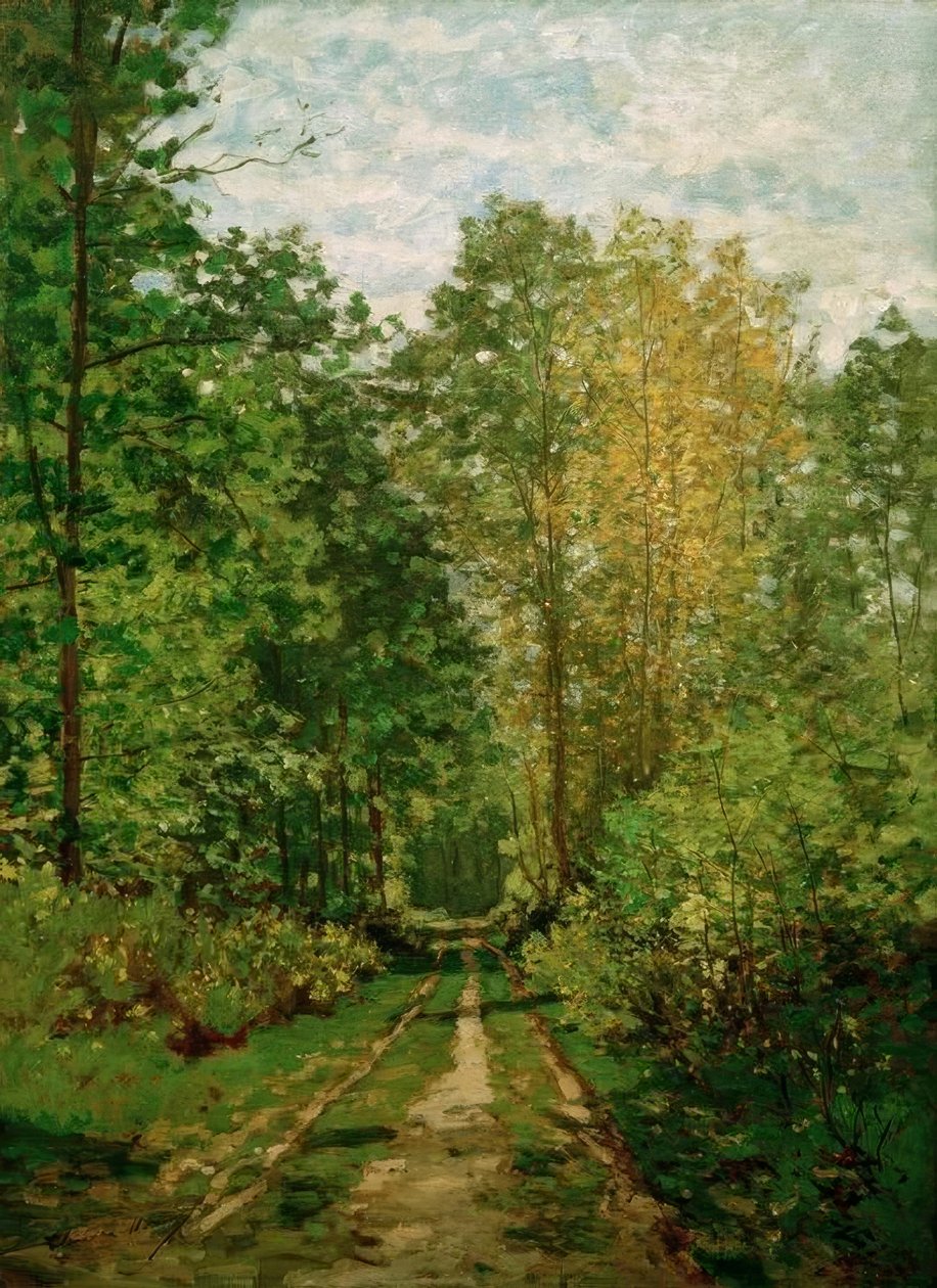 Sentiero nel bosco da Claude Monet