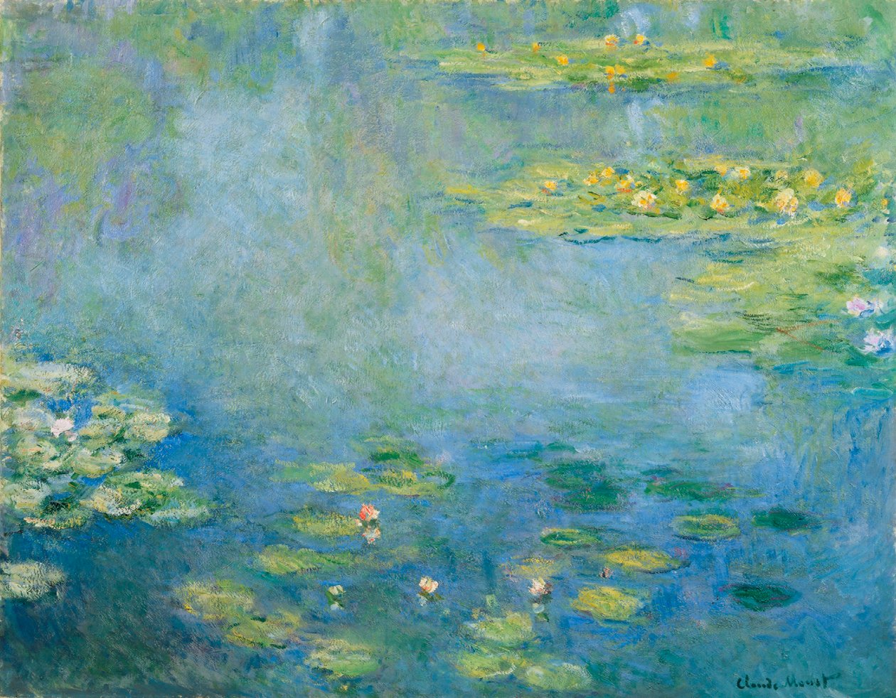 Ninfee, c. 1906 da Claude Monet