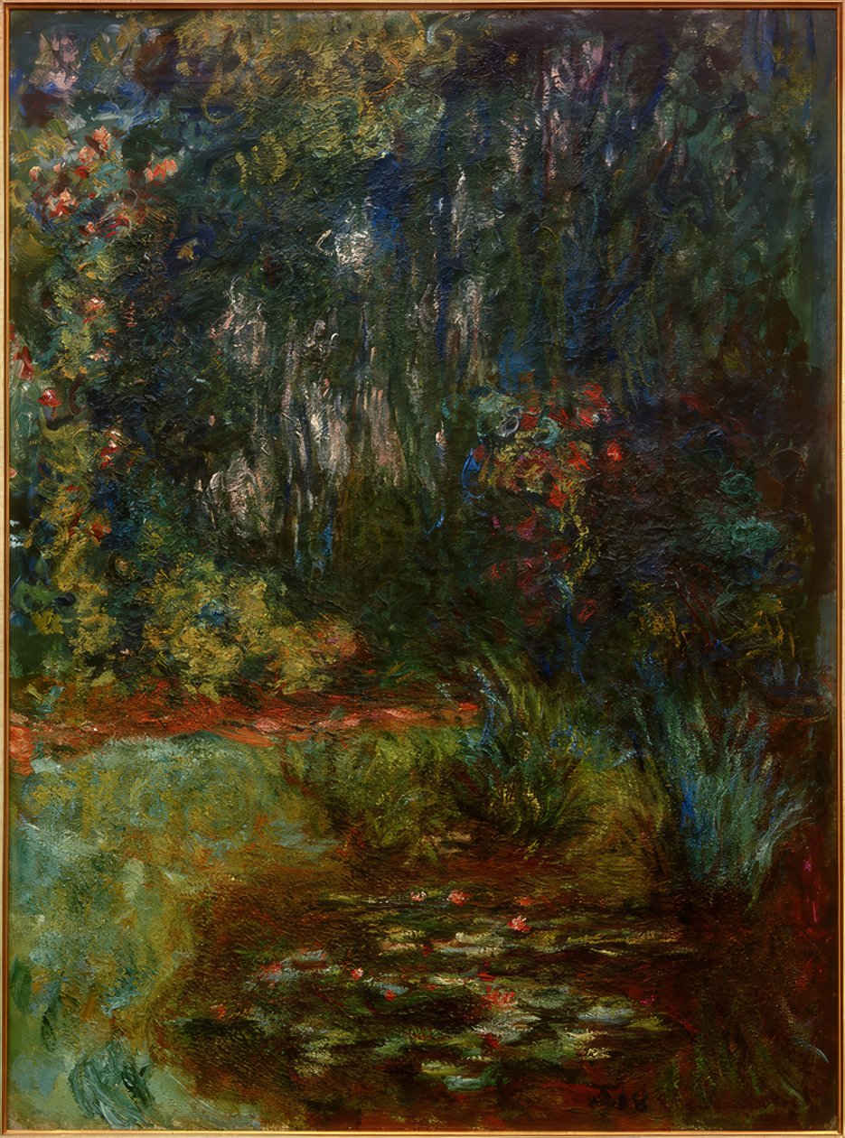 Angolo dello stagno delle ninfee, 1918 da Claude Monet
