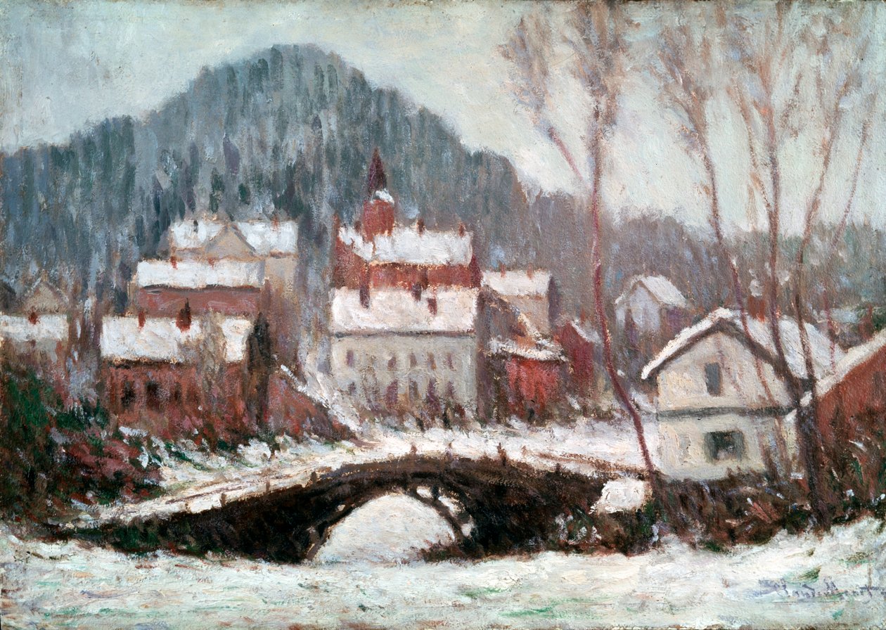 Paesaggio invernale da Claude Monet