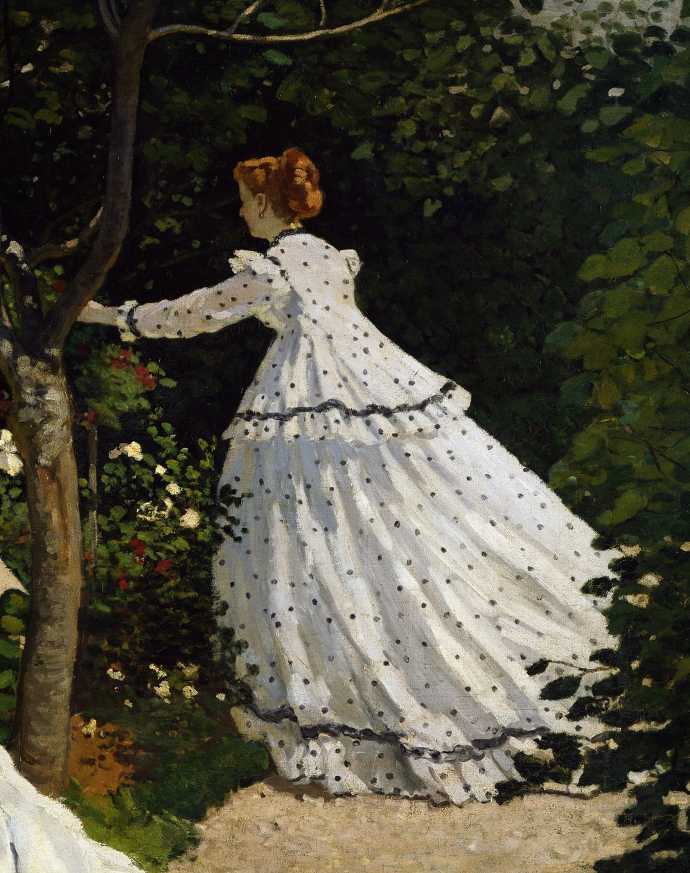 Donne in giardino da Claude Monet