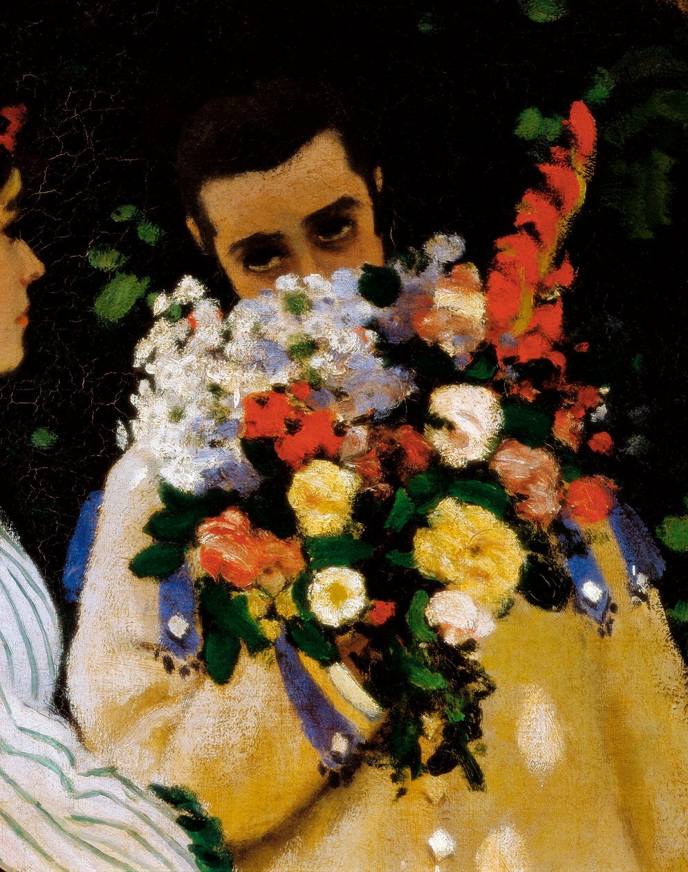 Donne nel giardino (dettaglio) da Claude Monet