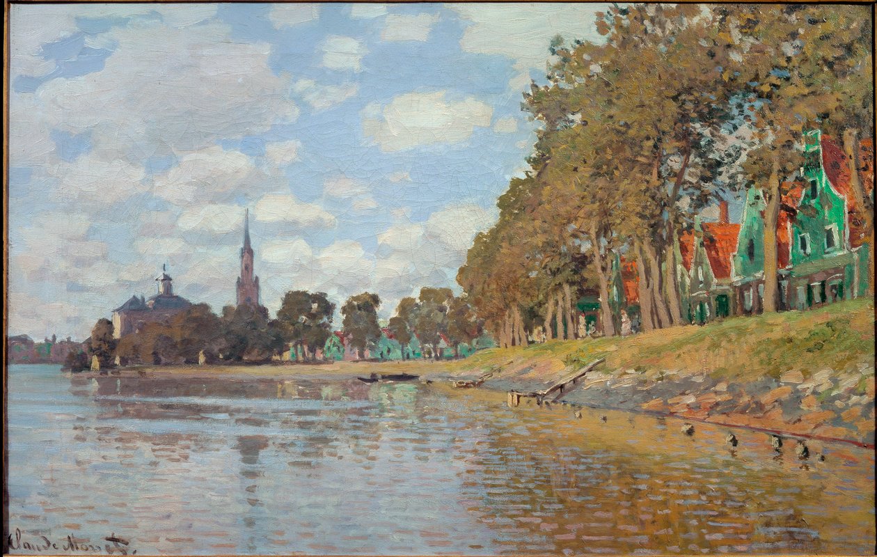 Zaandam da Claude Monet