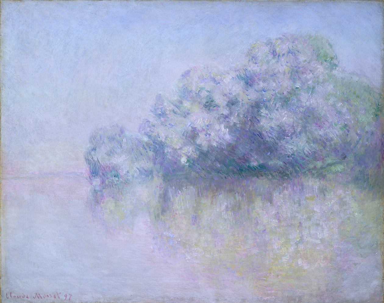 Île aux Orties vicino a Vernon da Claude Monet