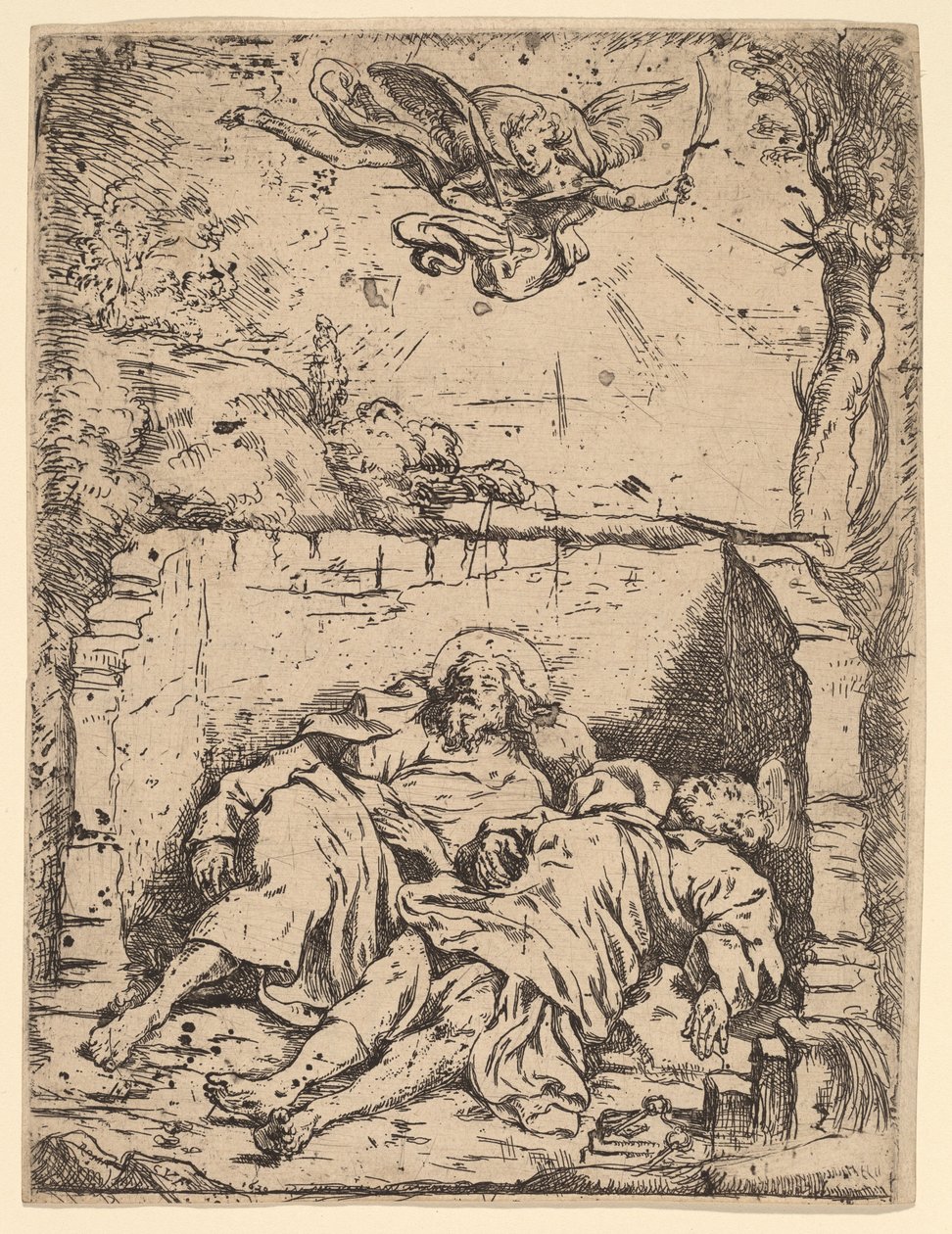 I corpi dei santi Pietro e Paolo da Claude Vignon