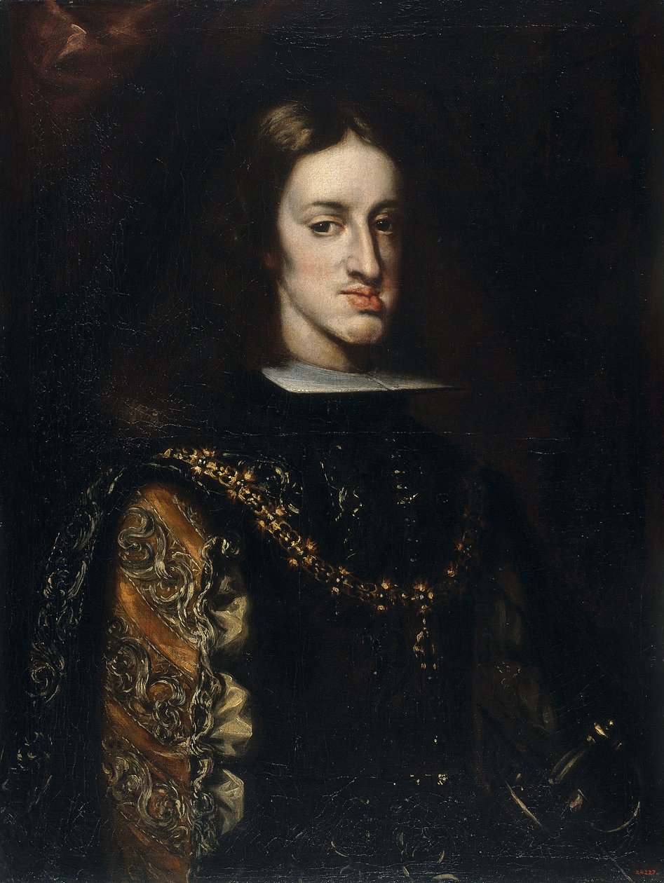 Carlo II di Spagna da Claudio Coello
