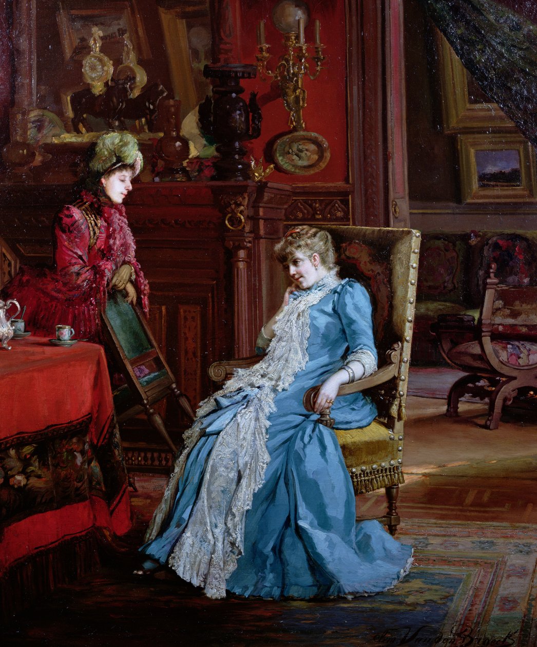 La visita da Clemence van den Broeck