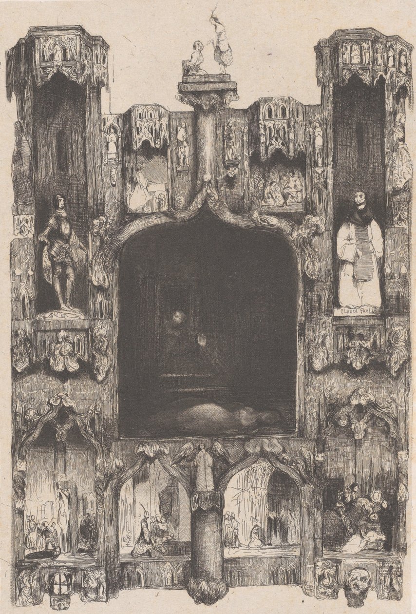 Notre-Dame de Paris, 1832 da Célestin Nanteuil