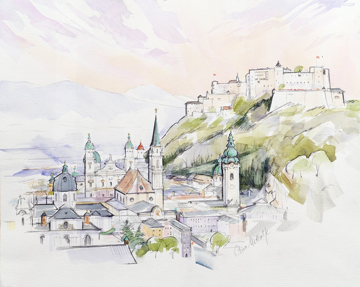 Alba a Salisburgo da Clive Metcalfe