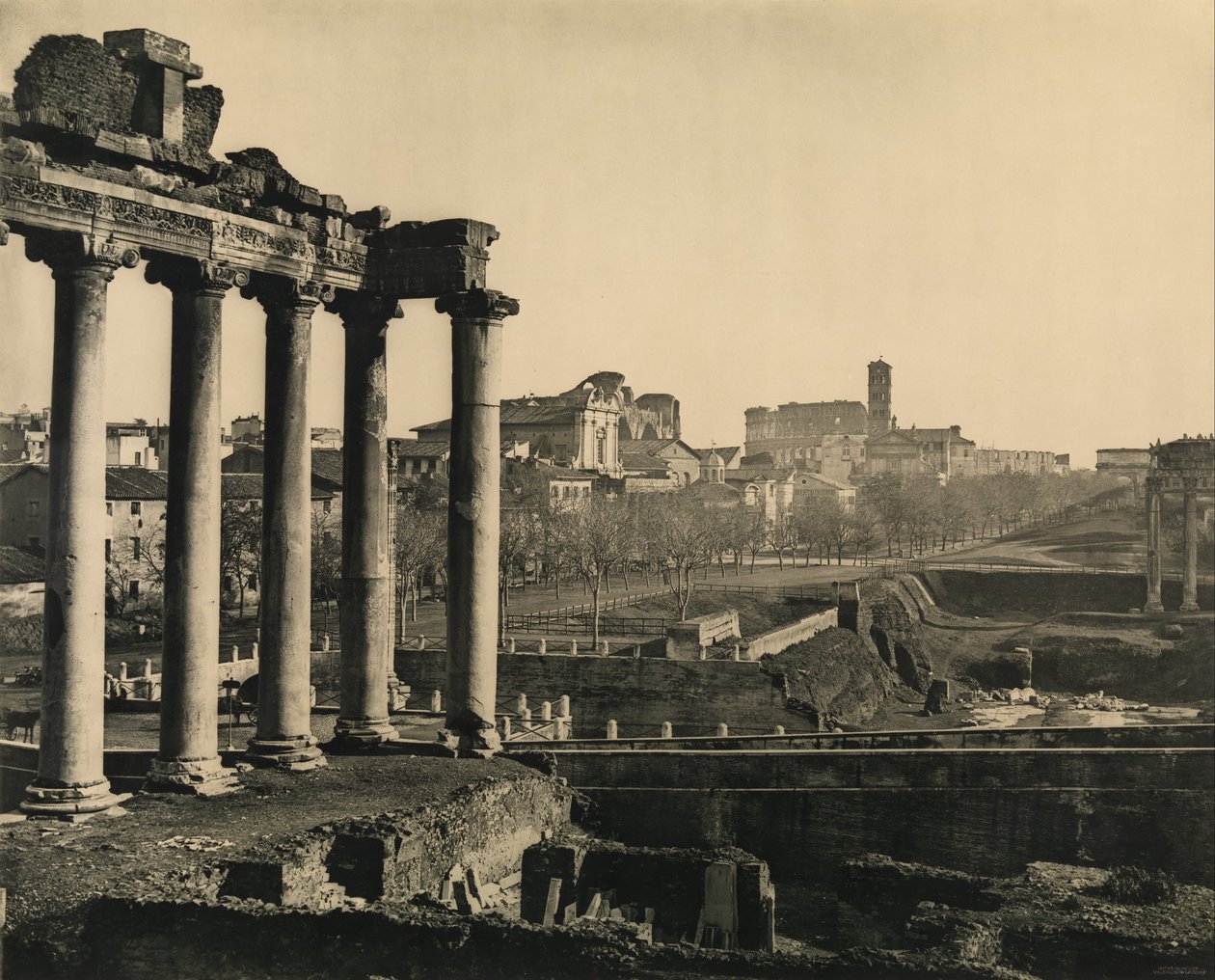 Il Foro Romano da Clément Braun