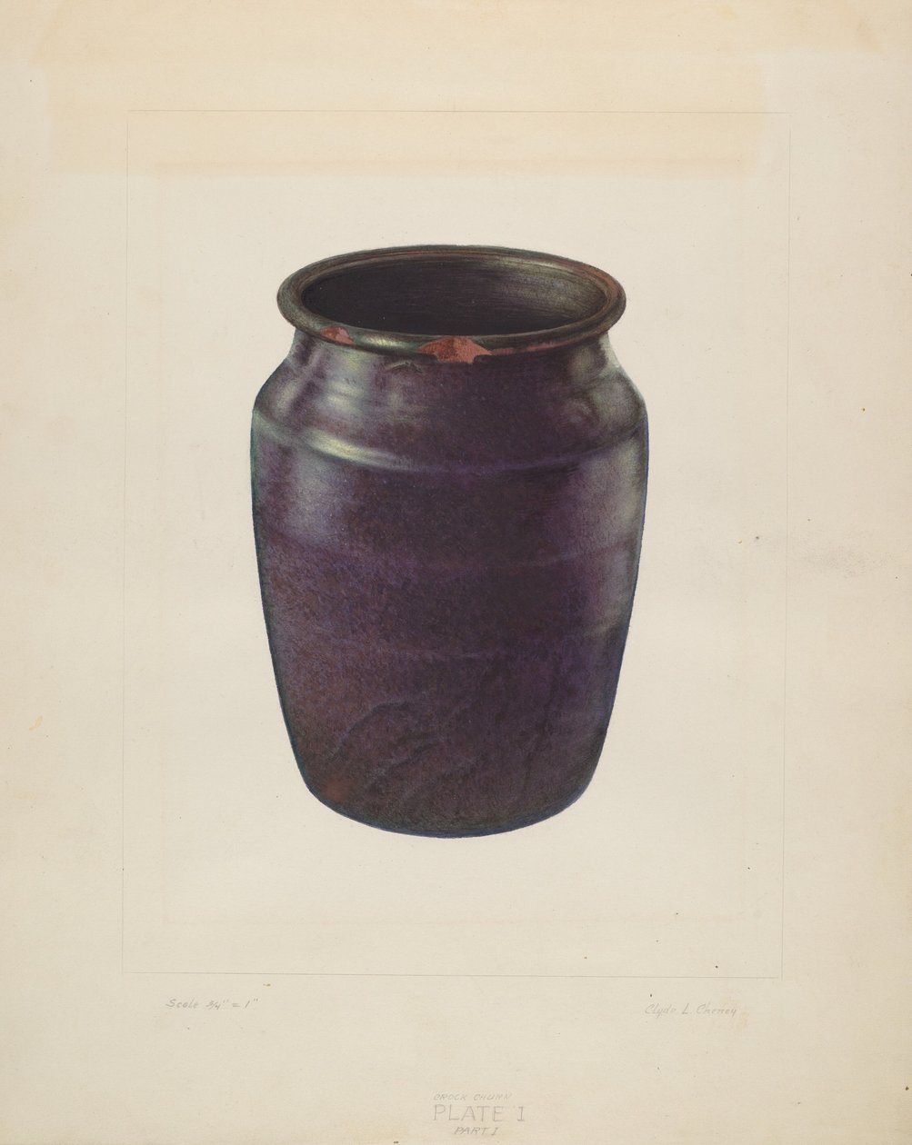 Zir di terracotta da Clyde L. Cheney