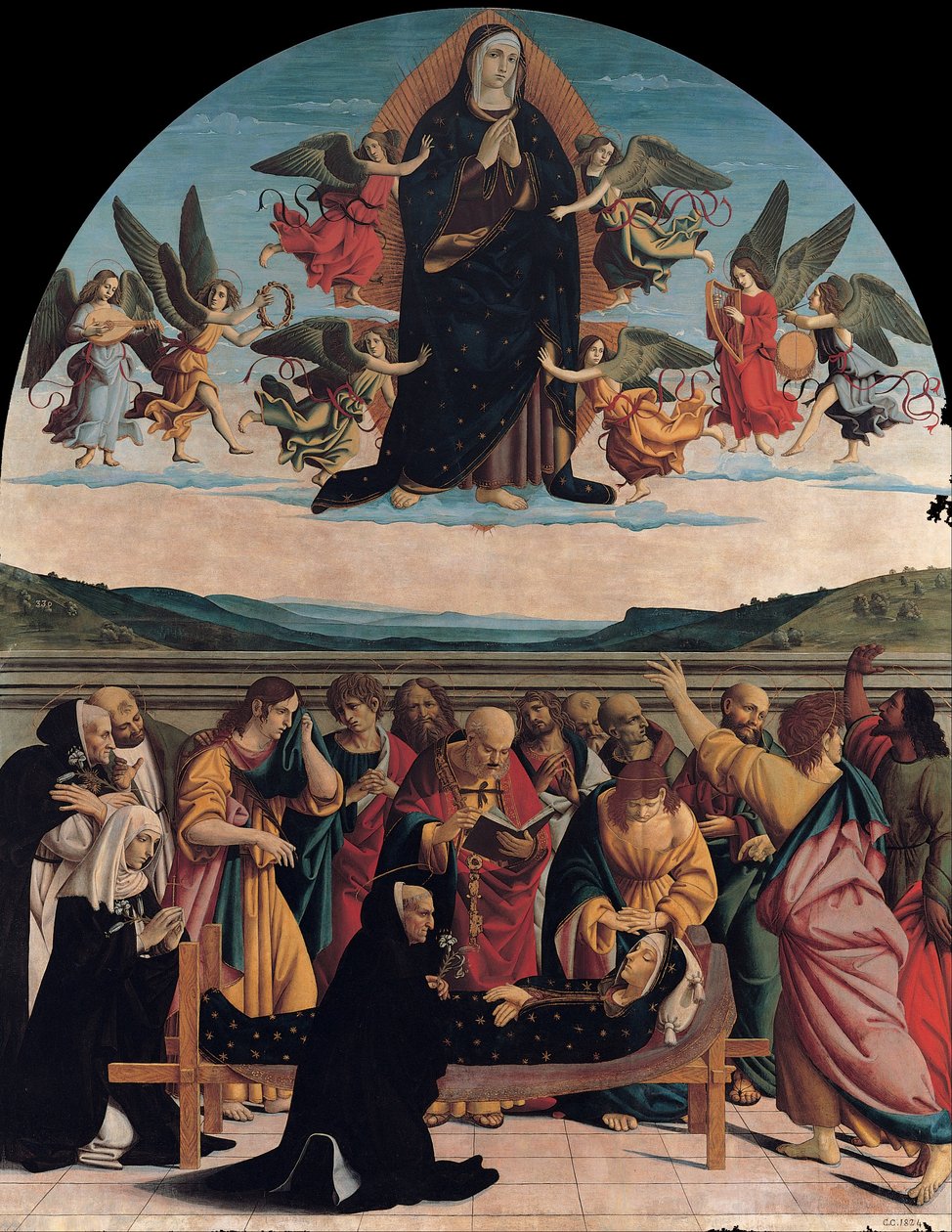 Morte e Assunzione di Maria da Cola dellAmatrice