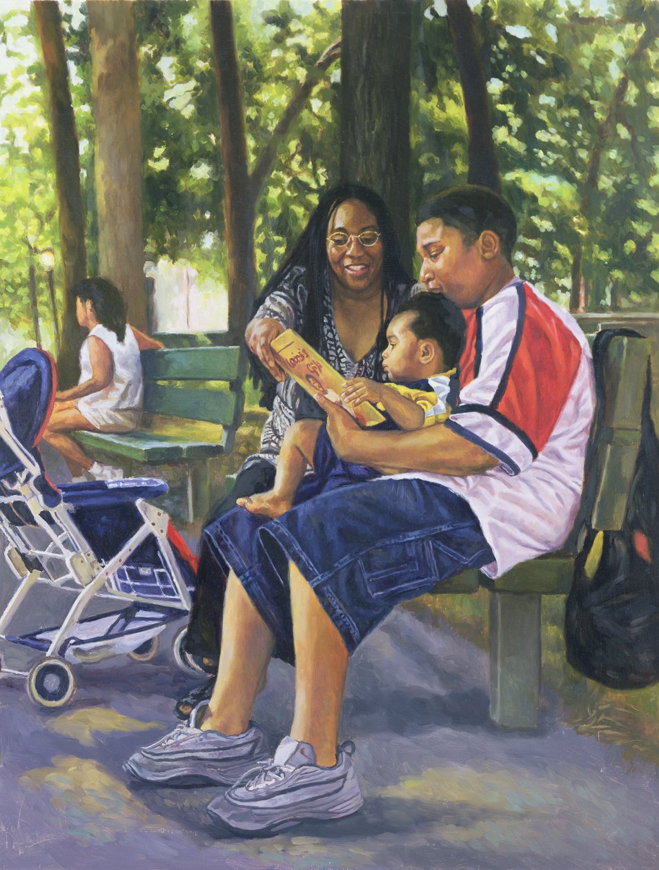 Famiglia nel Parco, 1999 da Colin Bootman