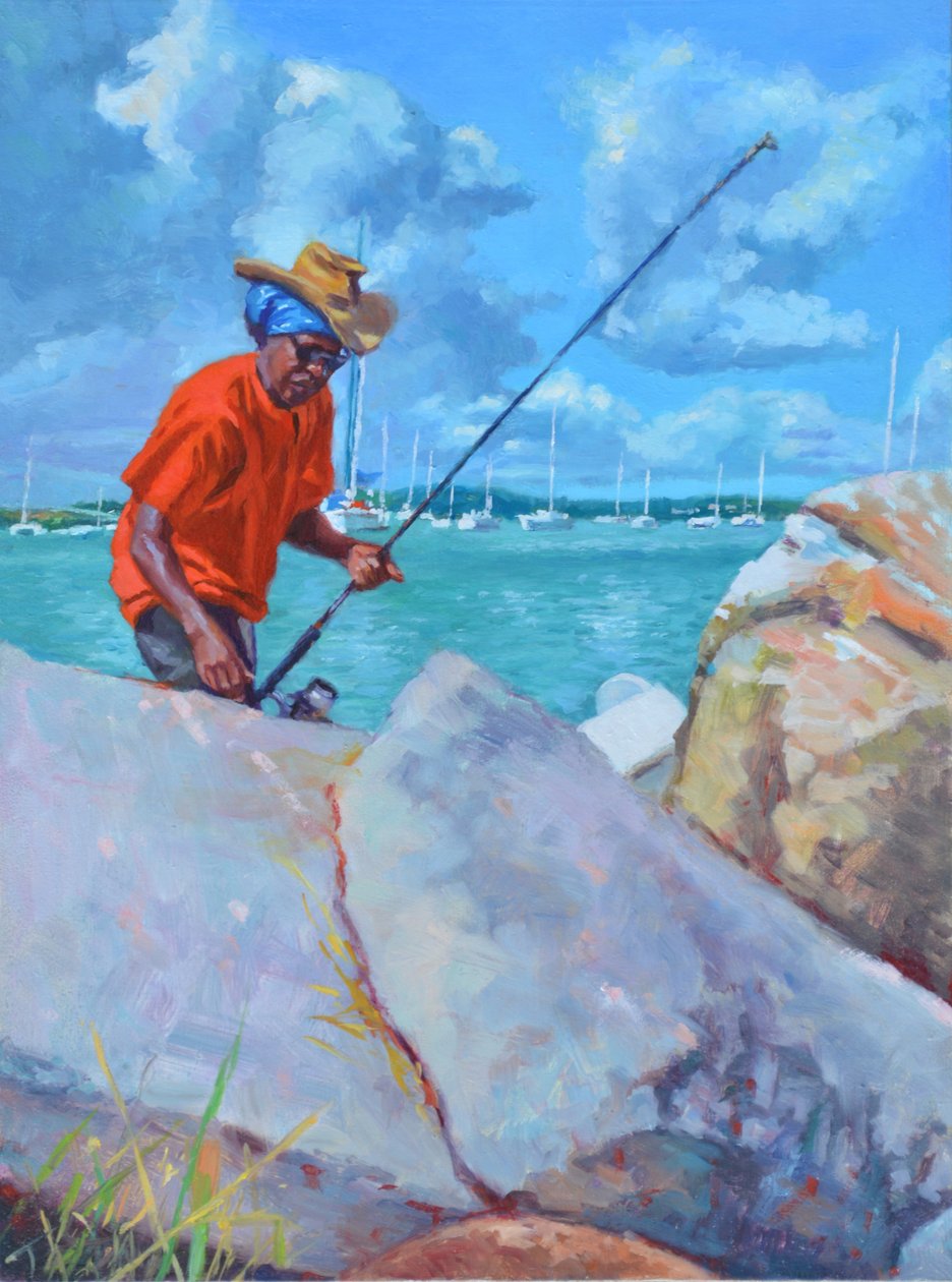 Pescatore rosso, 2019 da Colin Bootman