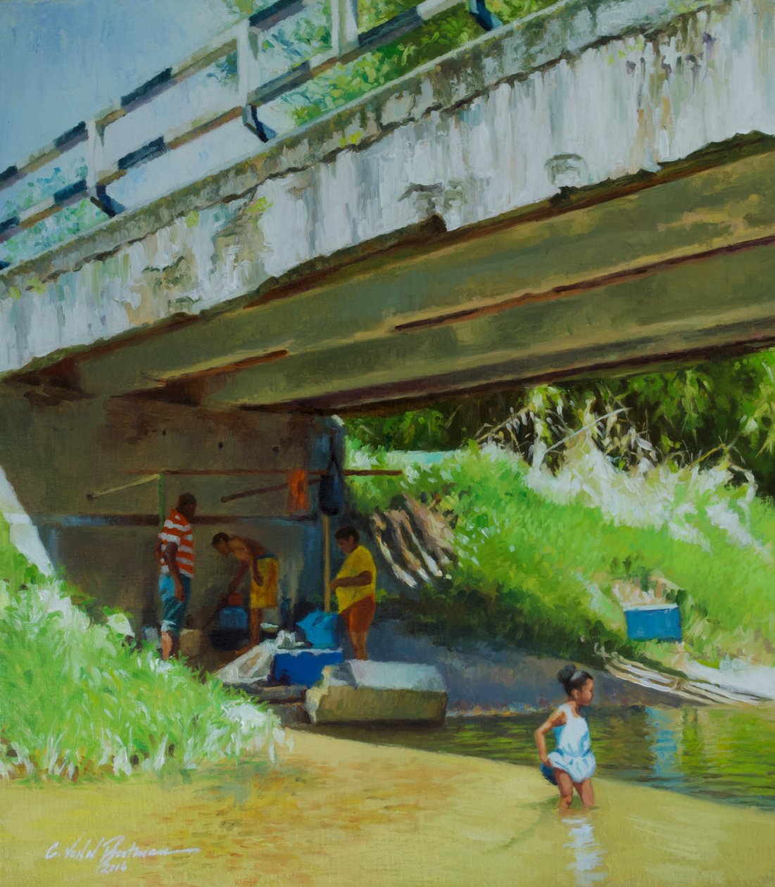 Sotto il vecchio ponte da Colin Bootman