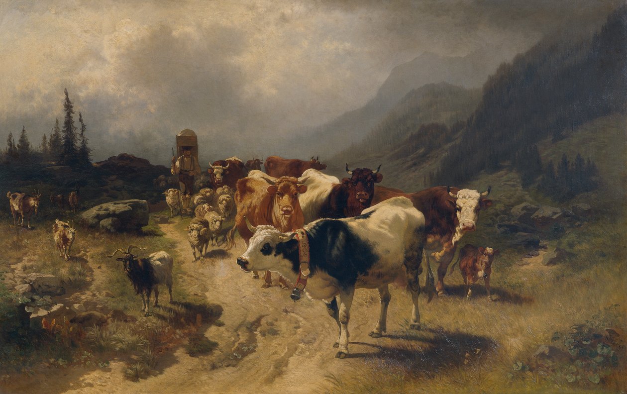 Trasporto di bestiame da Conrad Bühlmayer